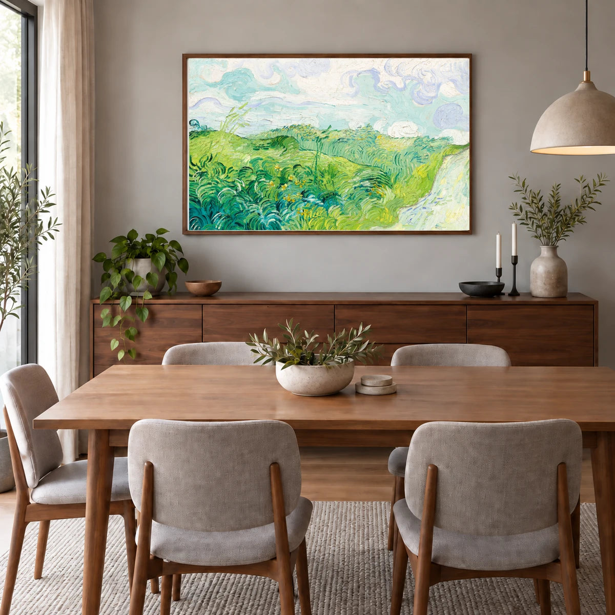 Van Gogh XX — Vincent van Gogh shown in a styled interior