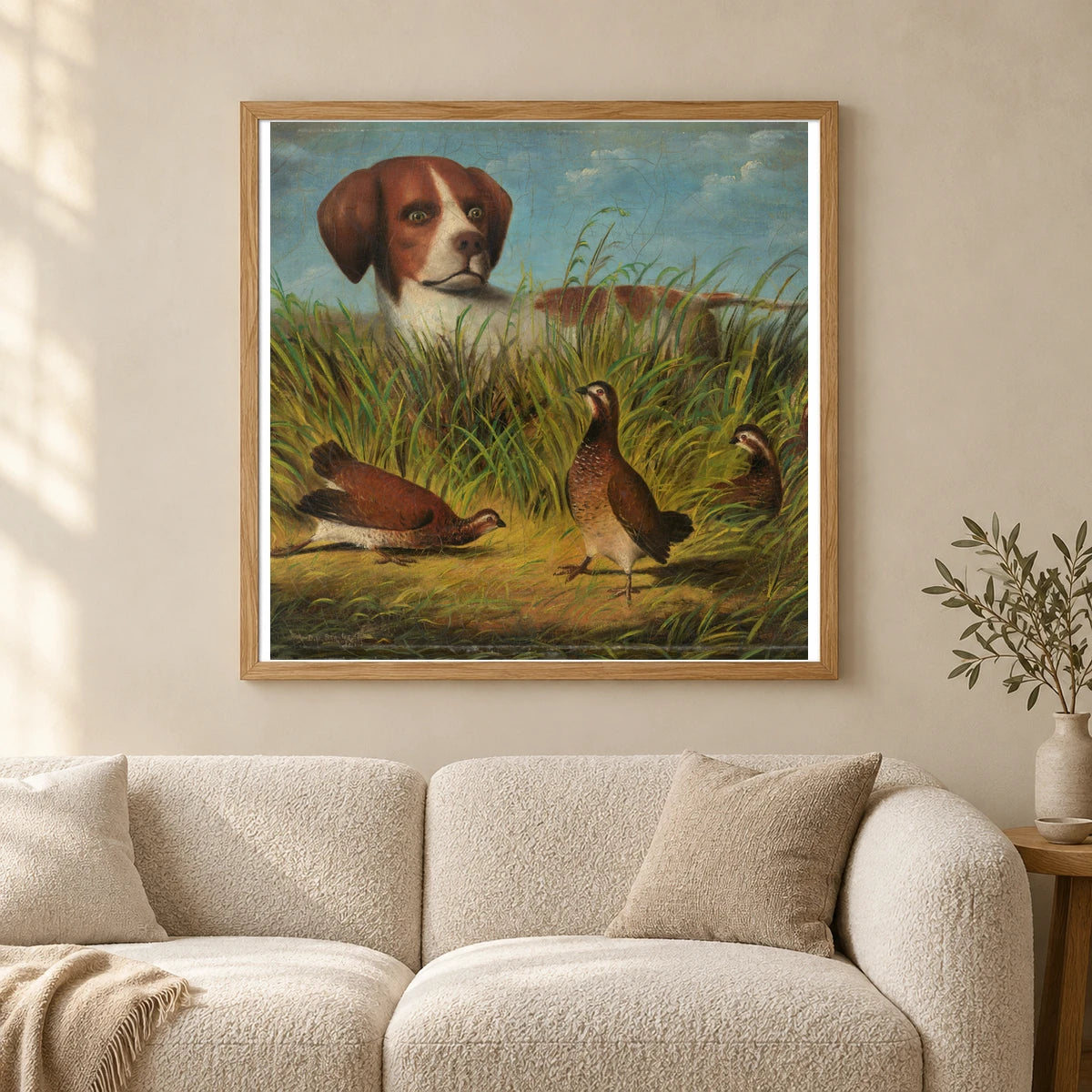On Point 1980.62.68 — Famous Paintings shown in a styled interior