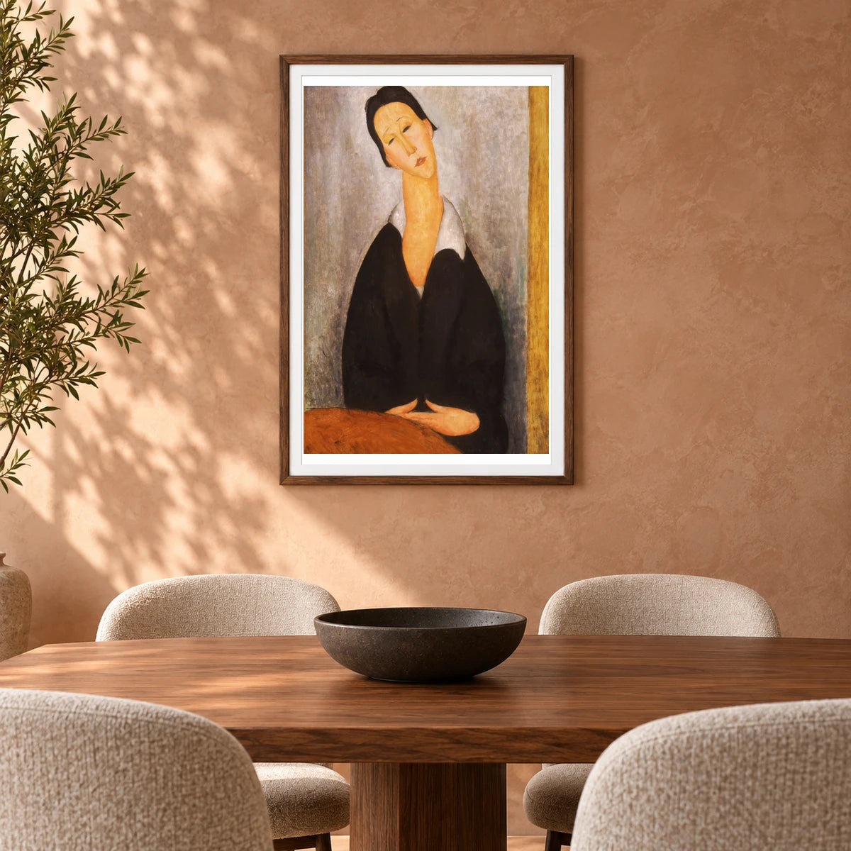 Portrait Of A Polish Woman — Modern & Contemporary shown in a styled interior