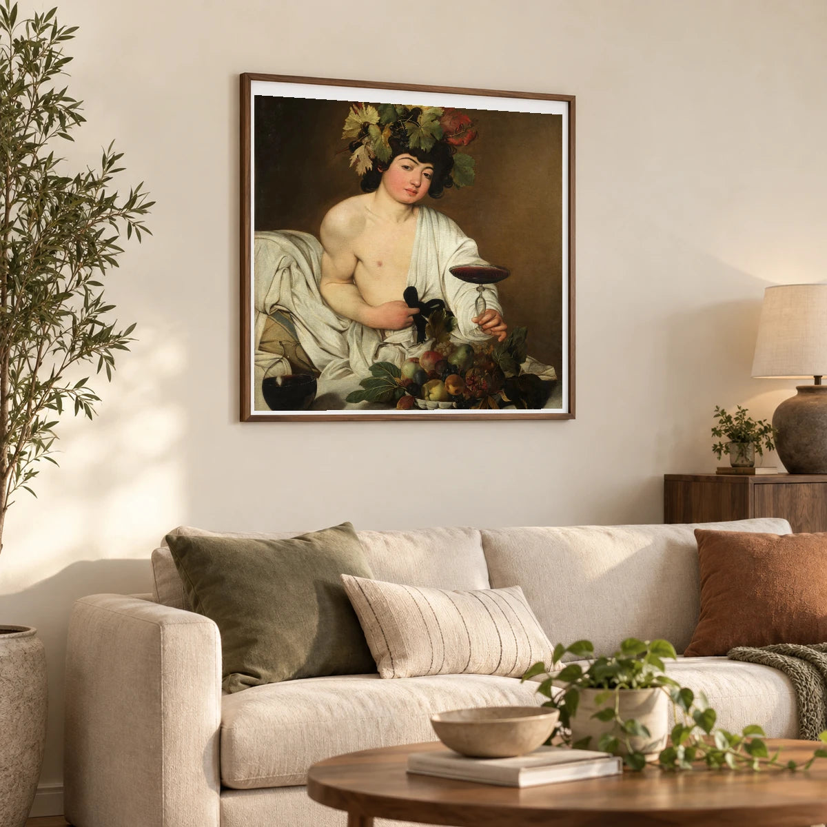 Bacchus (circa 1598) — Modern & Contemporary shown in a styled interior