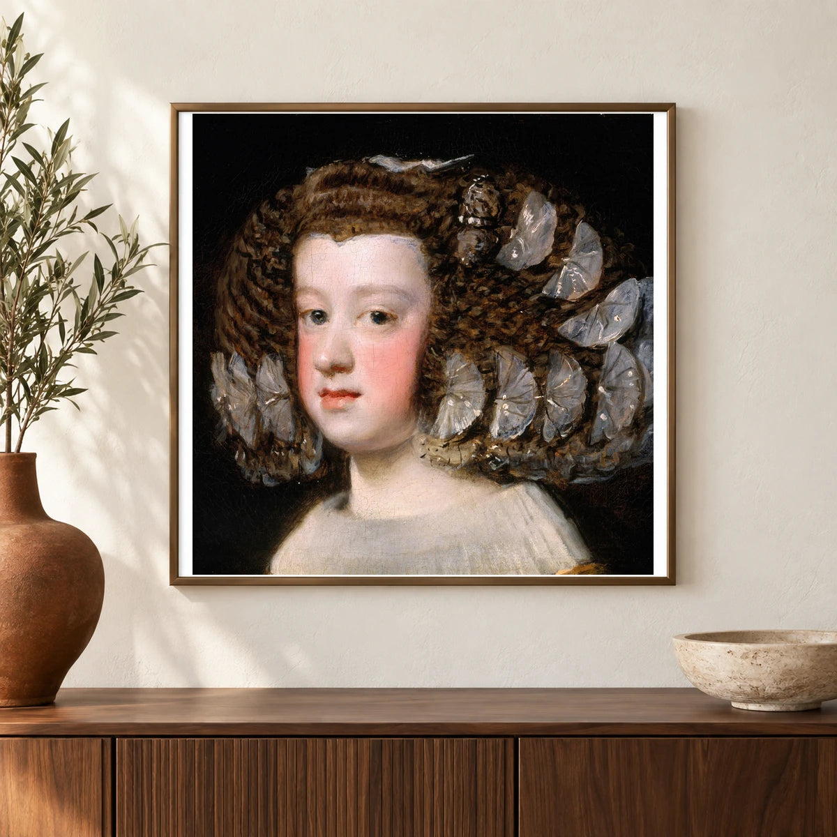 María Teresa (1638–1683), Infanta Of Spain (1651–54) — Modern & Contemporary shown in a styled interior