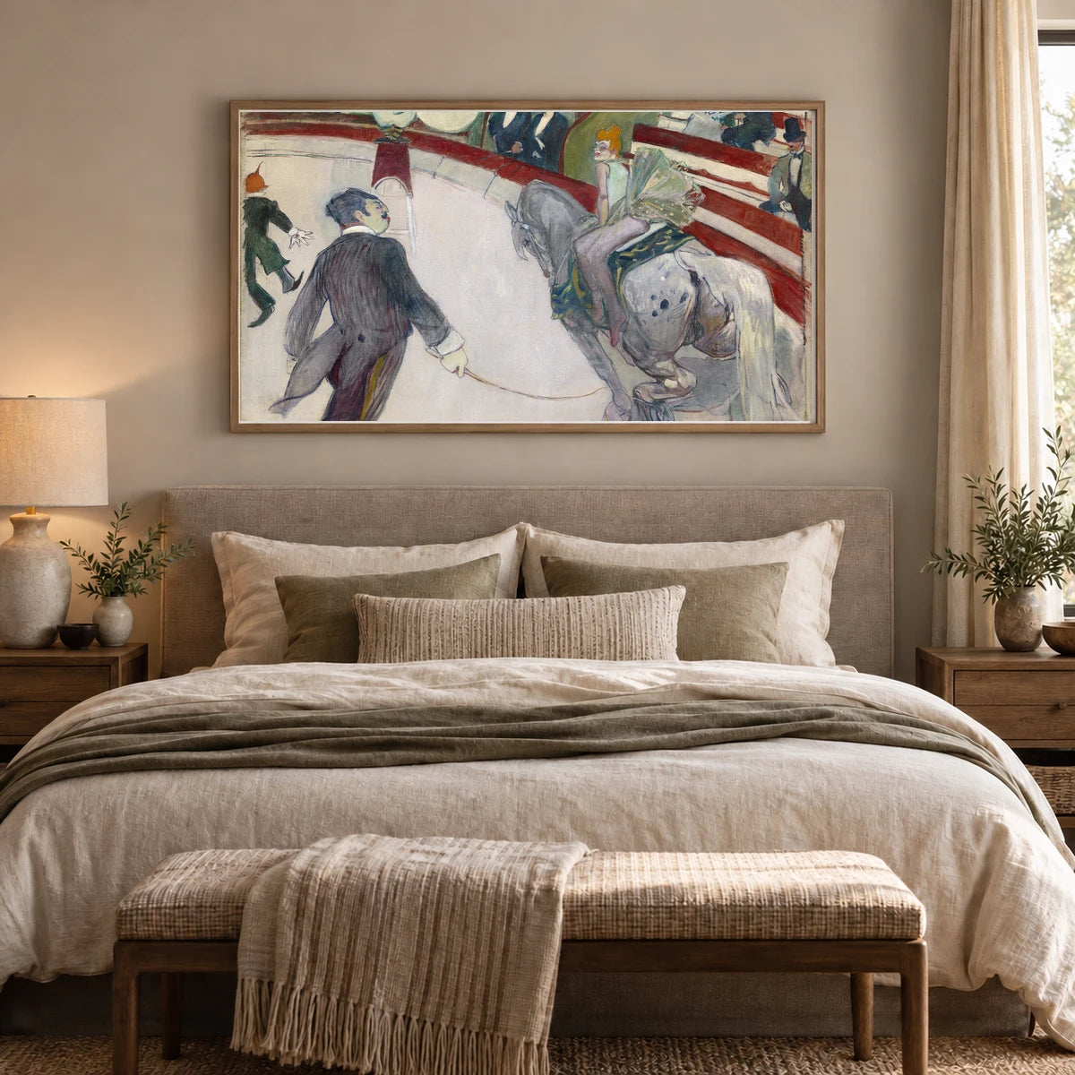 Equestrienne (at The Cirque Fernando) — Modern & Contemporary shown in a styled interior