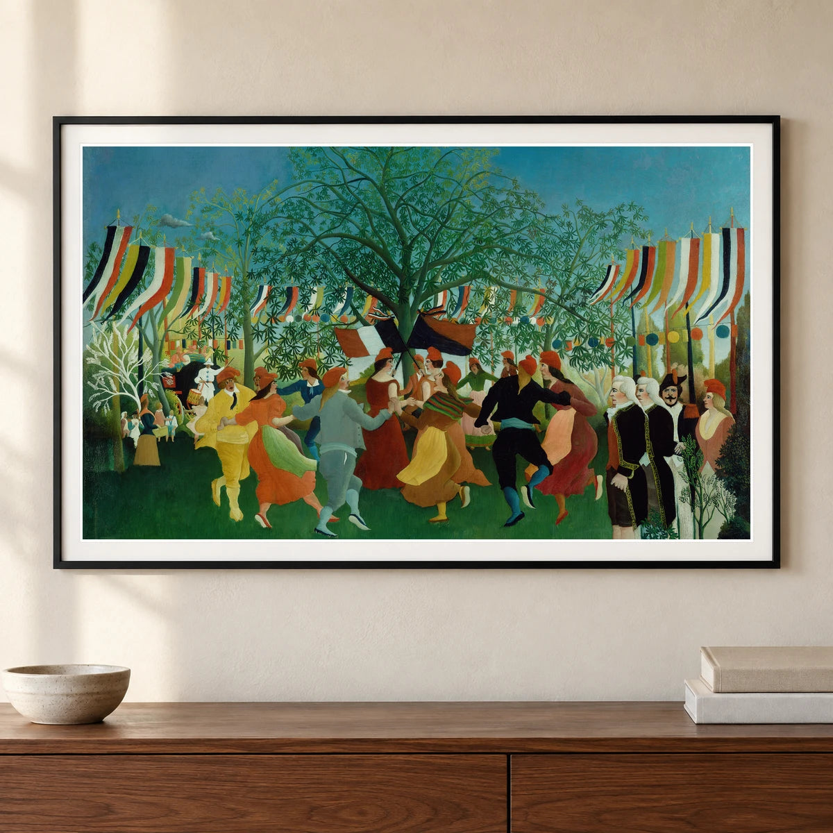 A Centennial Of Independence — Modern & Contemporary shown in a styled interior