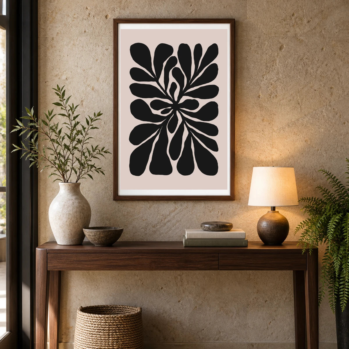 Flower Print CCCLXV — Flower & Botanical Prints shown in a styled interior
