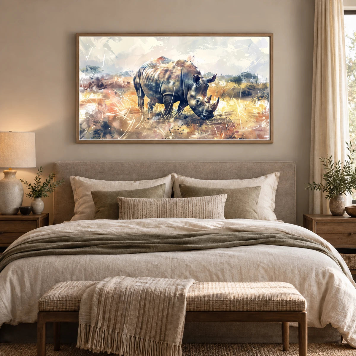 Animal Print IV — Animal Prints shown in a styled interior
