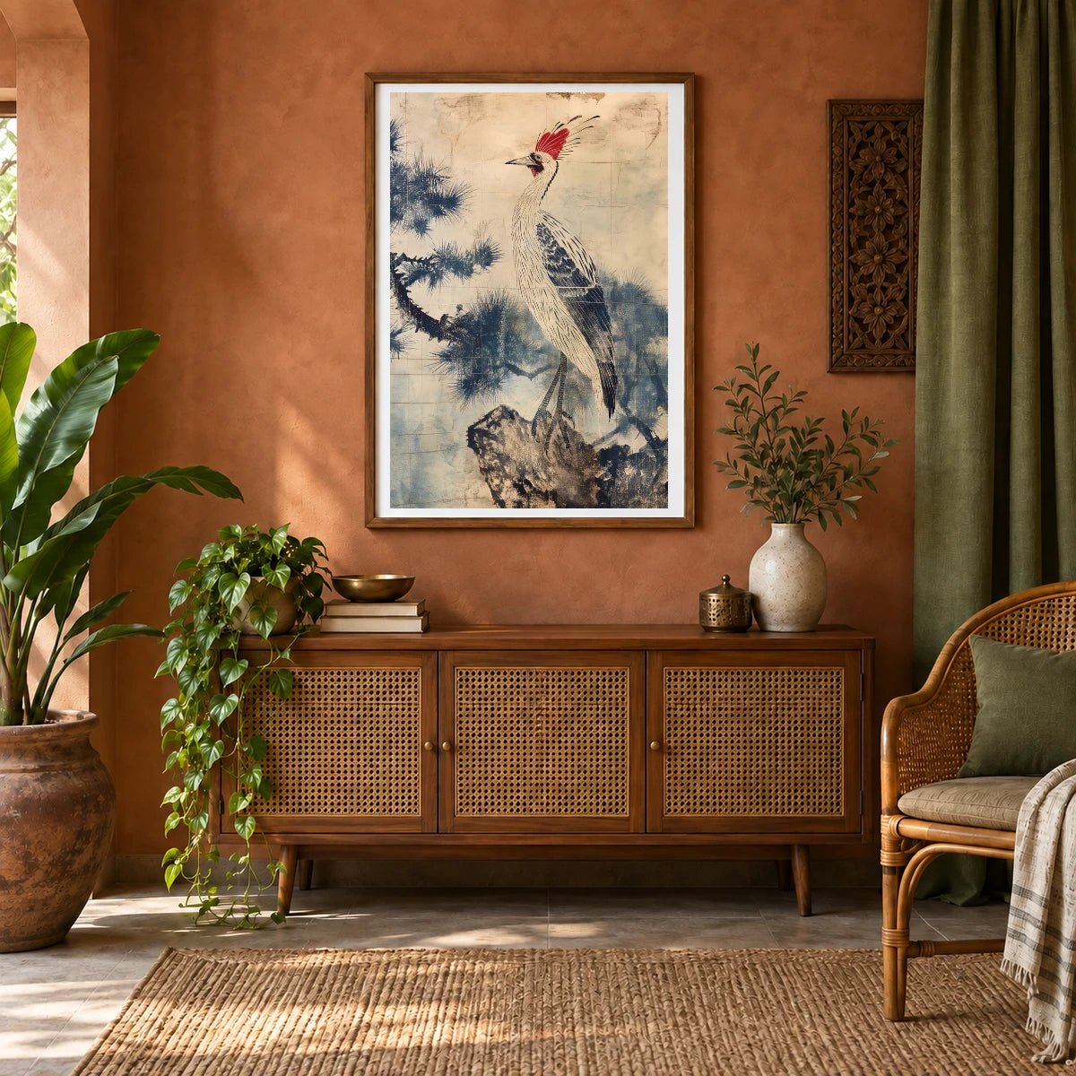 Animal Print XVI — Animal Prints shown in a styled interior