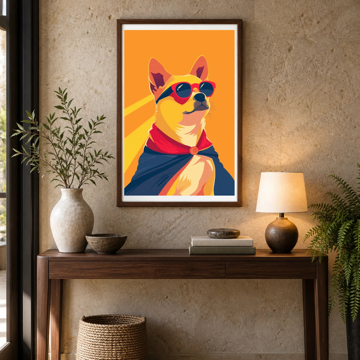 Animal Print LVI — Animal Prints shown in a styled interior