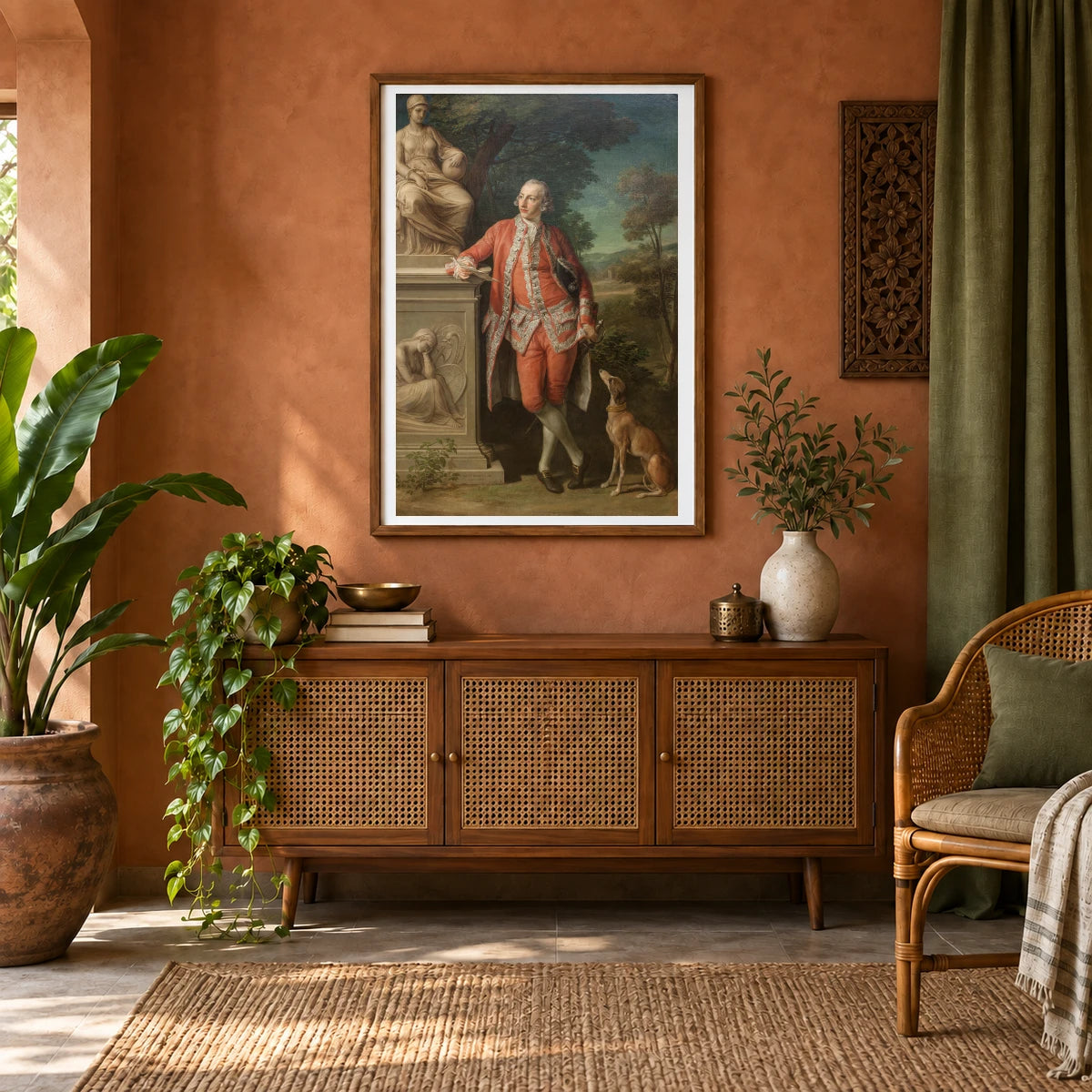 Peter Beckford (1740 1811), Landowner, Dorset By Pompeo Batoni — Neoclassicism shown in a styled interior