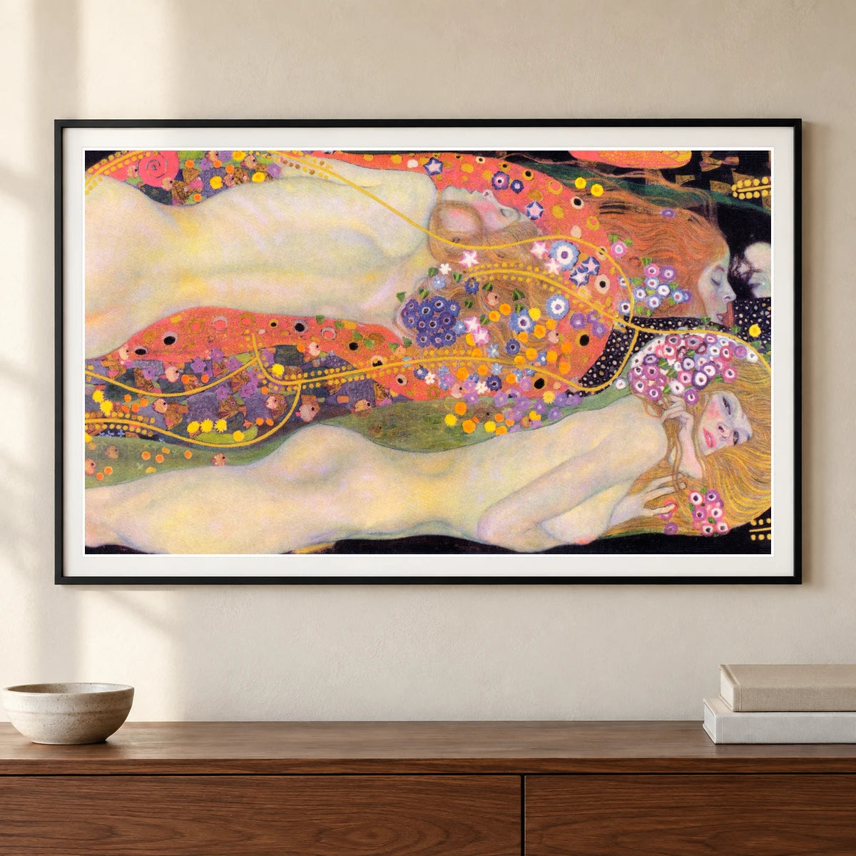Klimt V — Gustav Klimt shown in a styled interior