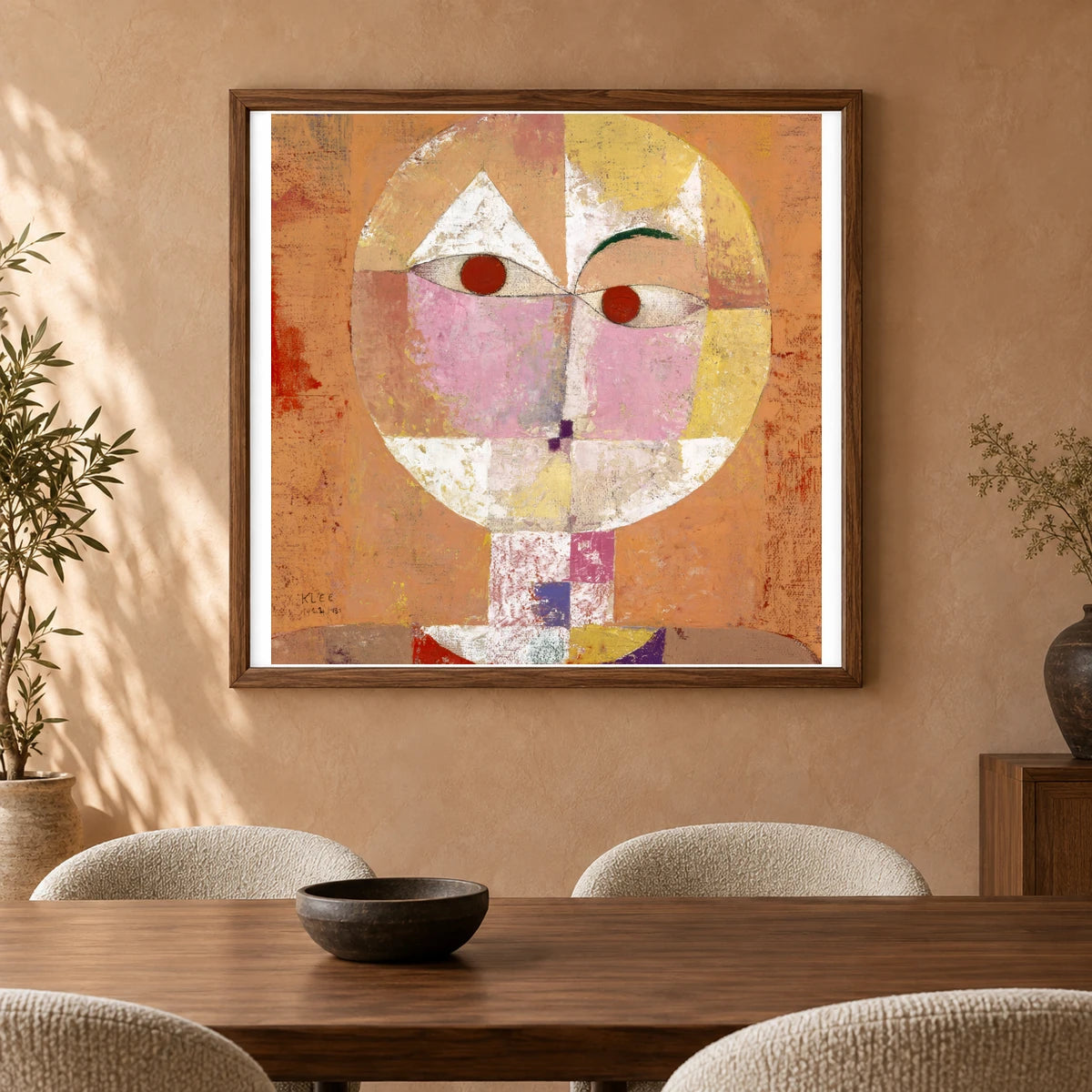 Paul Klee VII — Paul Klee shown in a styled interior
