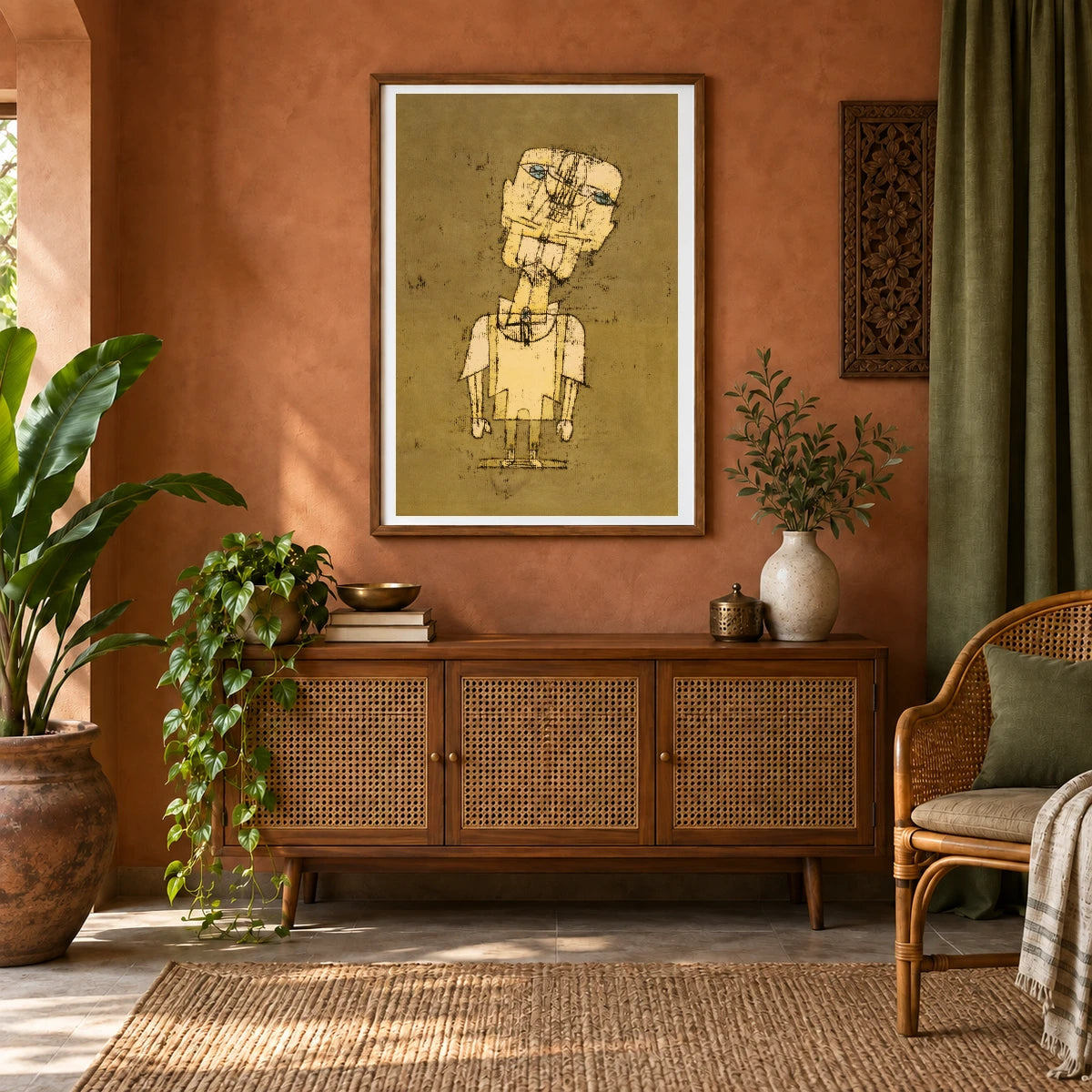Paul Klee X — Paul Klee shown in a styled interior