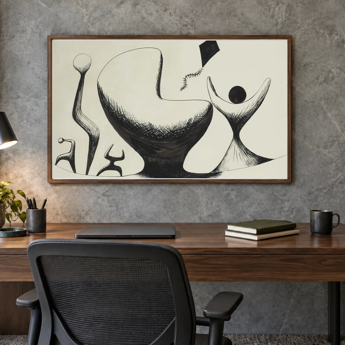 Studies For Sculpture (1941) — Modern & Contemporary shown in a styled interior