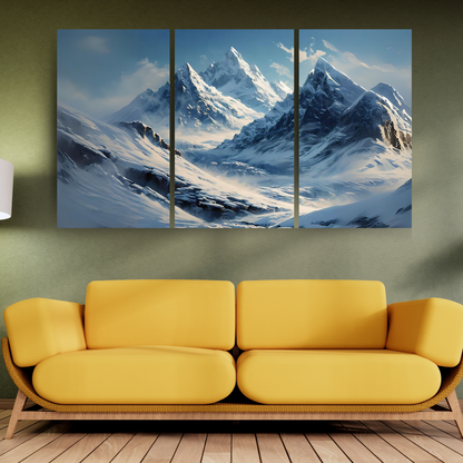 Snow Capped Mountain -  Stability and Support - Vastu
