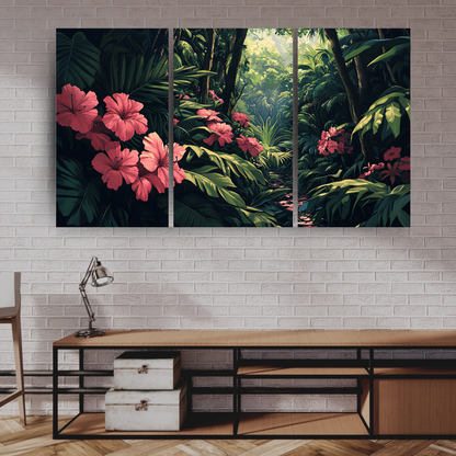 Amazon Rainforest: Exotic flowers, and majestic trees - Landscapes