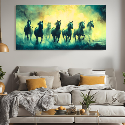 The Wild Seven Horse Spirit: Unbridled and Free - Vastu Shastra