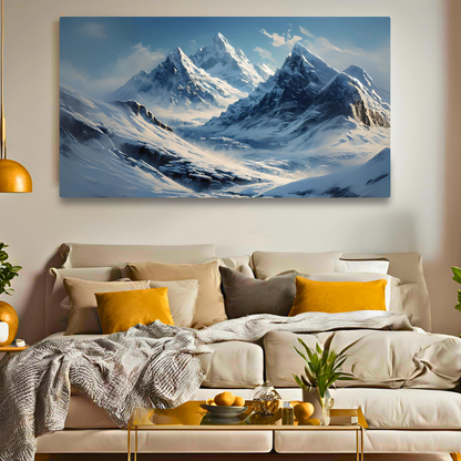 Snow Capped Mountain -  Stability and Support - Vastu