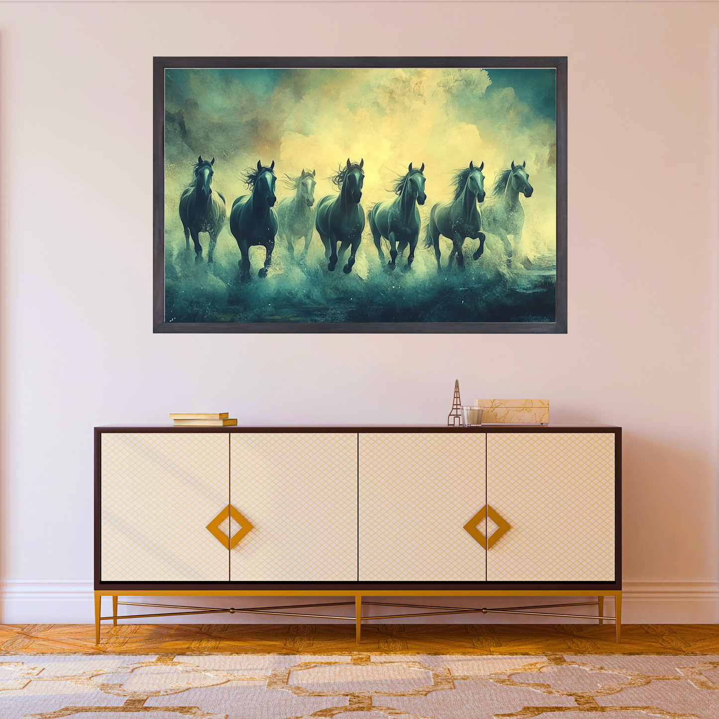 The Wild Seven Horse Spirit: Unbridled and Free - Vastu Shastra