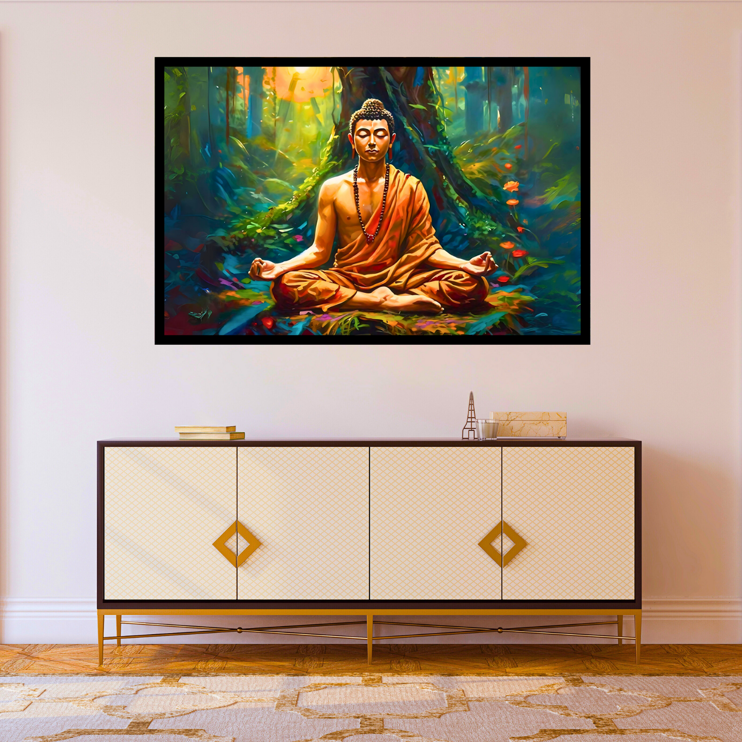 Buddha Meditation in Forest  - Good health - Vastu