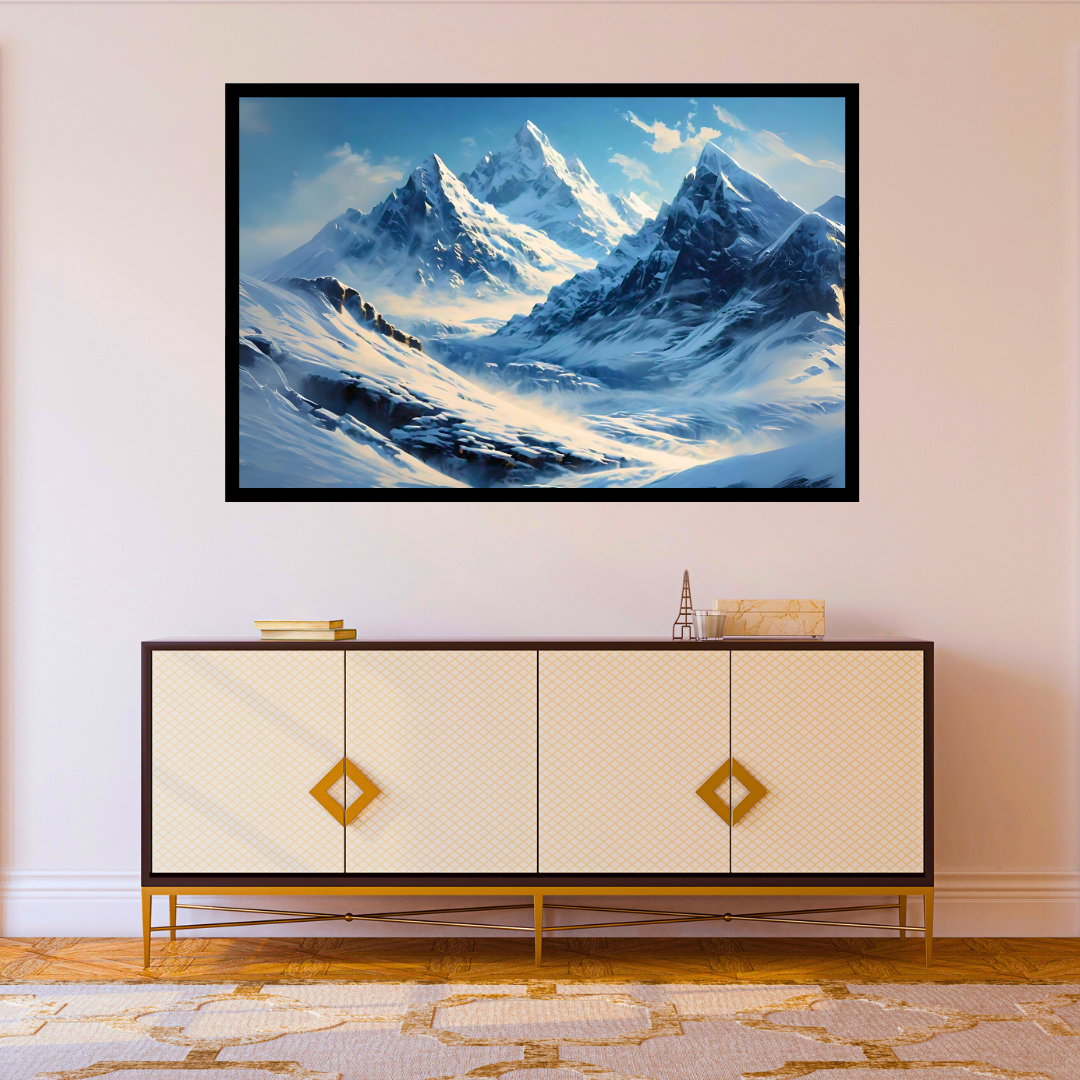 Snow Capped Mountain -  Stability and Support - Vastu