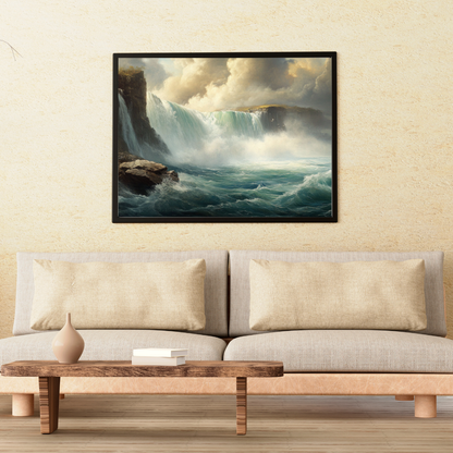 Niagara Falls: Turbulent water - Landscapes