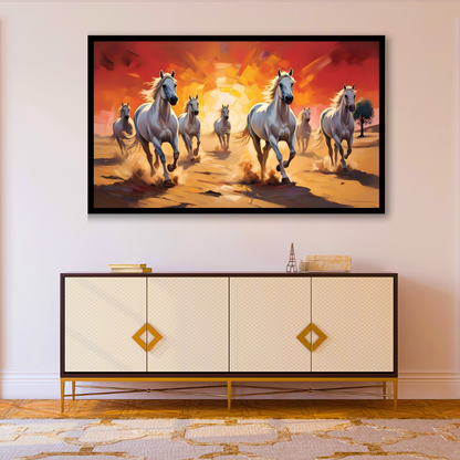 Spark of Strength: The Seven Horses of Fire - Vastu Shastra