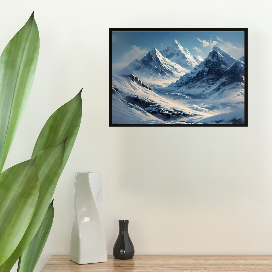 Snow Capped Mountain -  Stability and Support - Vastu