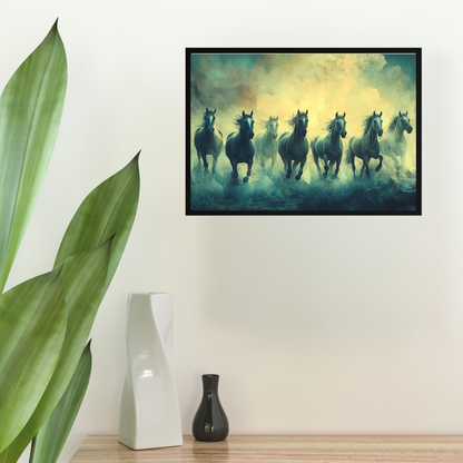 The Wild Seven Horse Spirit: Unbridled and Free - Vastu Shastra