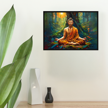 Buddha Meditation in Forest  - Good health - Vastu