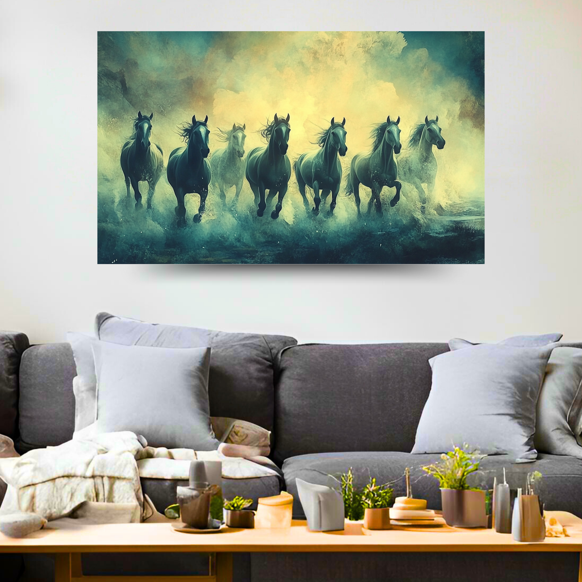 The Wild Seven Horse Spirit: Unbridled and Free - Vastu Shastra