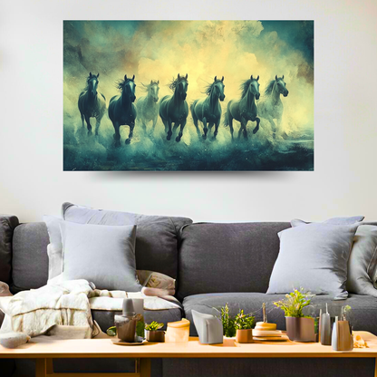 The Wild Seven Horse Spirit: Unbridled and Free - Vastu Shastra