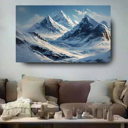 Snow Capped Mountain -  Stability and Support - Vastu