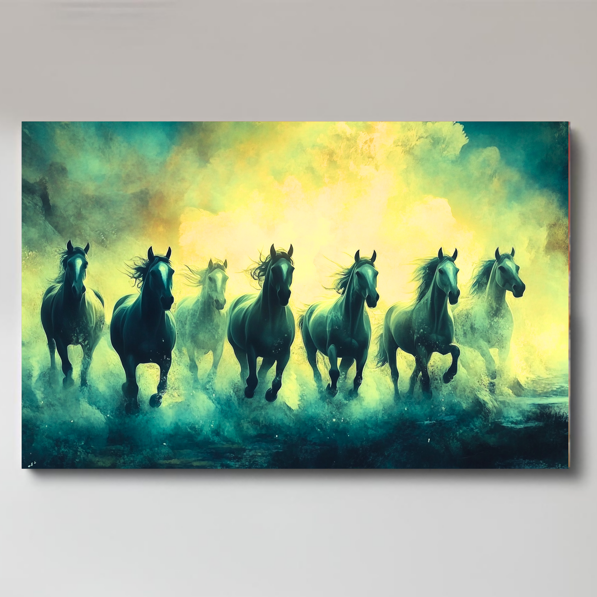 The Wild Seven Horse Spirit: Unbridled and Free - Vastu Shastra