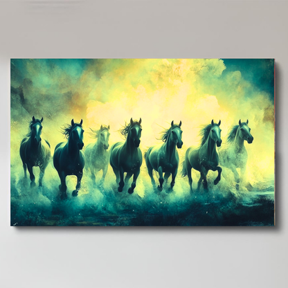 The Wild Seven Horse Spirit: Unbridled and Free - Vastu Shastra