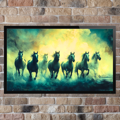 The Wild Seven Horse Spirit: Unbridled and Free - Vastu Shastra