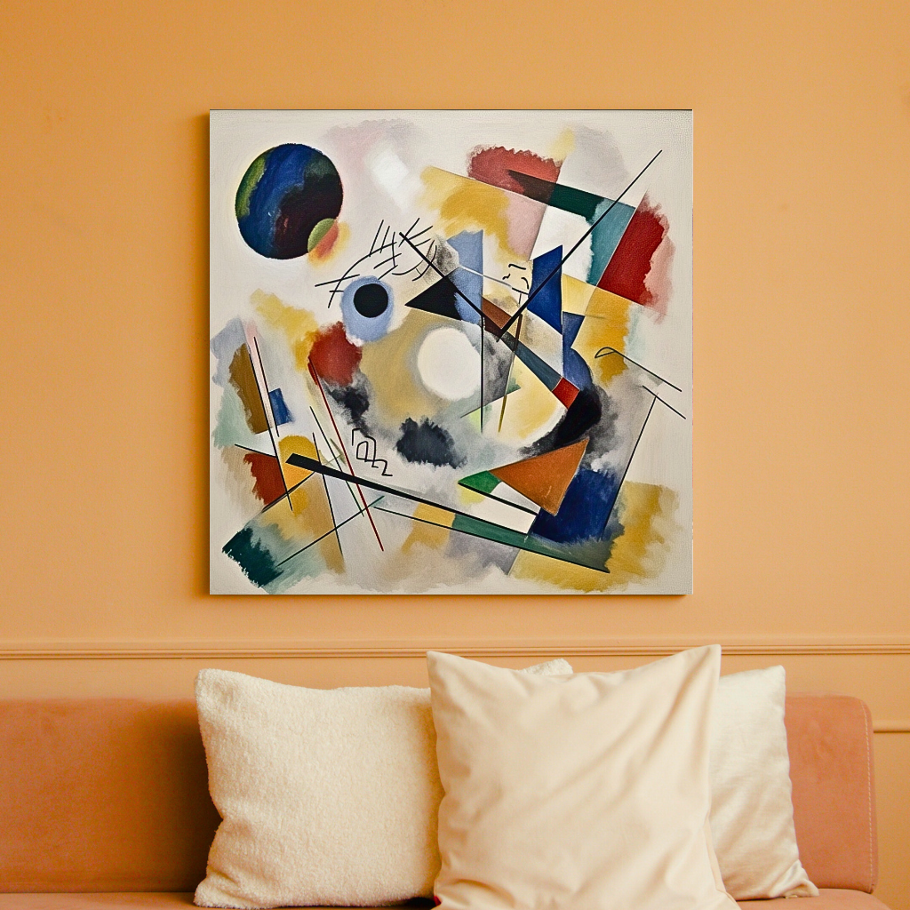 Geometric Oasis -  Abstract Art