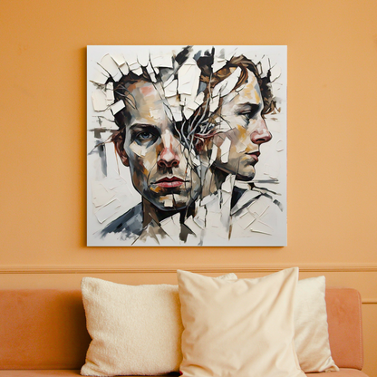 Column of Sorrow (Insp. by The Broken Column) -  Abstract Art