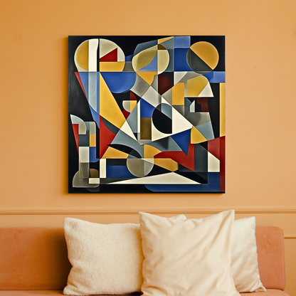 Kaleidoscope of Emotions: An Expressive Abstract Art Composition