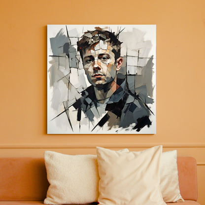 Shattered Axis (Insp. by The Broken Column) -  Abstract Art