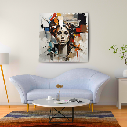 Disjointed Elegy (Insp. by The Broken Column) -  Abstract Art