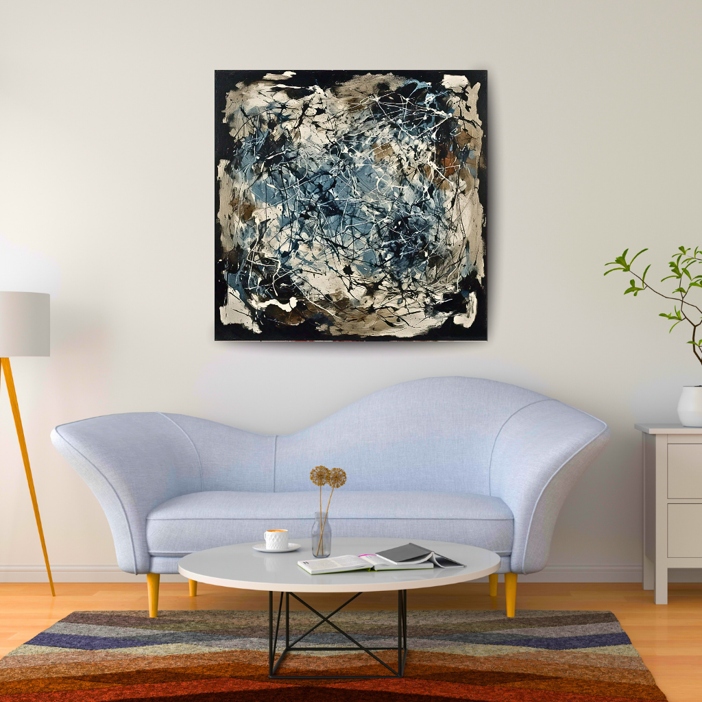 Cathartic Surge -  Abstract Art