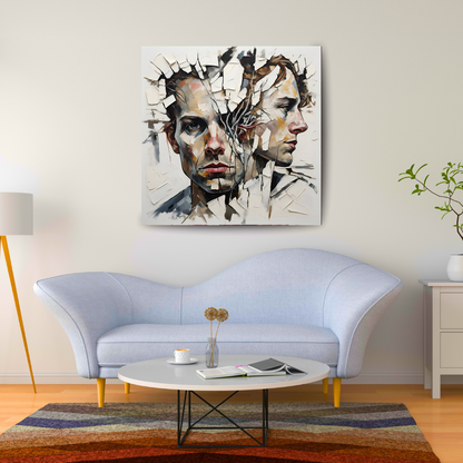 Column of Sorrow (Insp. by The Broken Column) -  Abstract Art