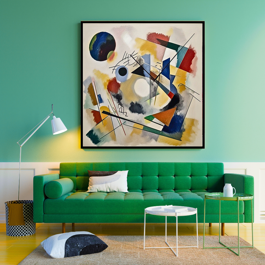 Geometric Oasis -  Abstract Art