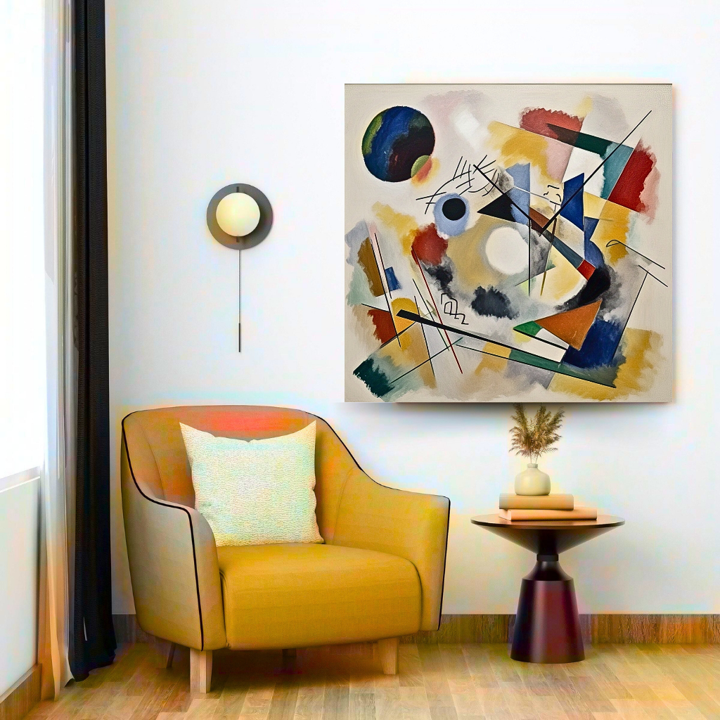 Geometric Oasis -  Abstract Art