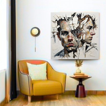 Column of Sorrow (Insp. by The Broken Column) -  Abstract Art