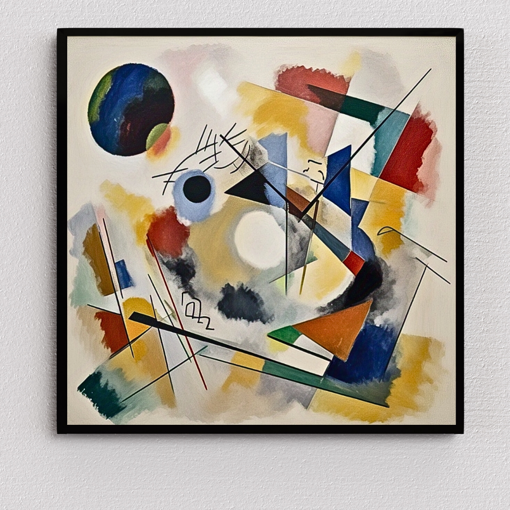 Geometric Oasis -  Abstract Art