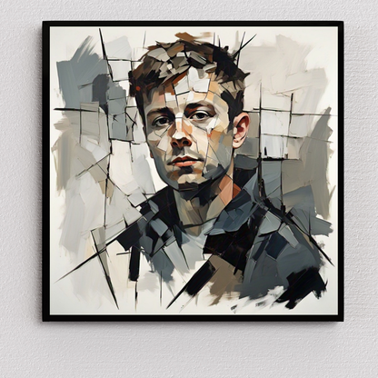 Shattered Axis (Insp. by The Broken Column) -  Abstract Art