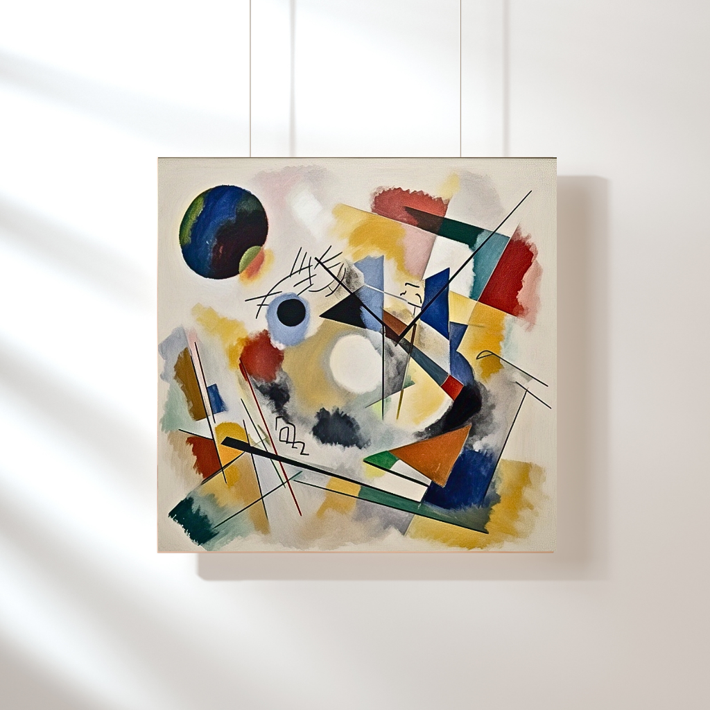 Geometric Oasis -  Abstract Art