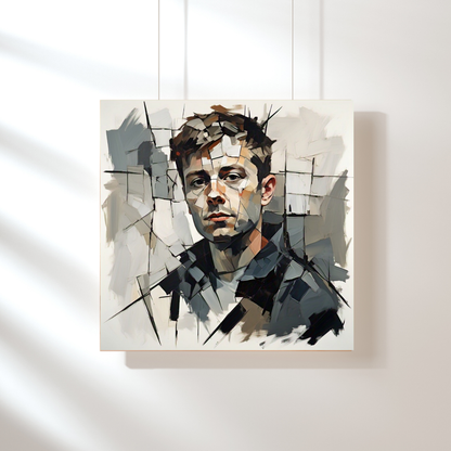 Shattered Axis (Insp. by The Broken Column) -  Abstract Art