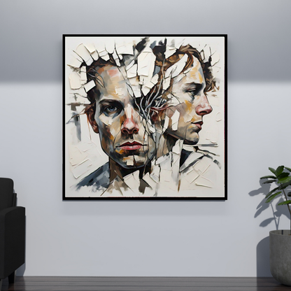 Column of Sorrow (Insp. by The Broken Column) -  Abstract Art