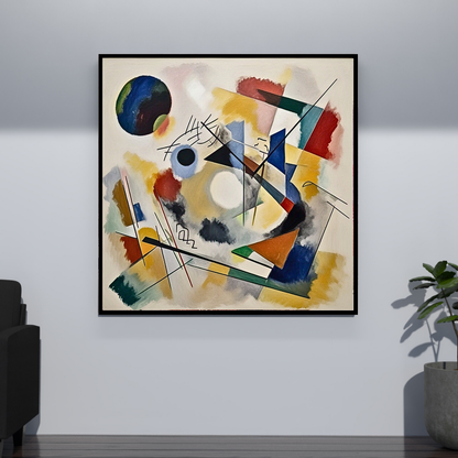 Geometric Oasis -  Abstract Art